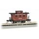 Old-Time Wood Bobber Caboose - Ready to Run -- Pennsylvania Lines 997662 (Boxcar Red)