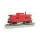 Northeast-Style Steel Cupola Caboose - Ready to Run - Silver Series(R) -- Painted, Unlettered (Caboose Red)