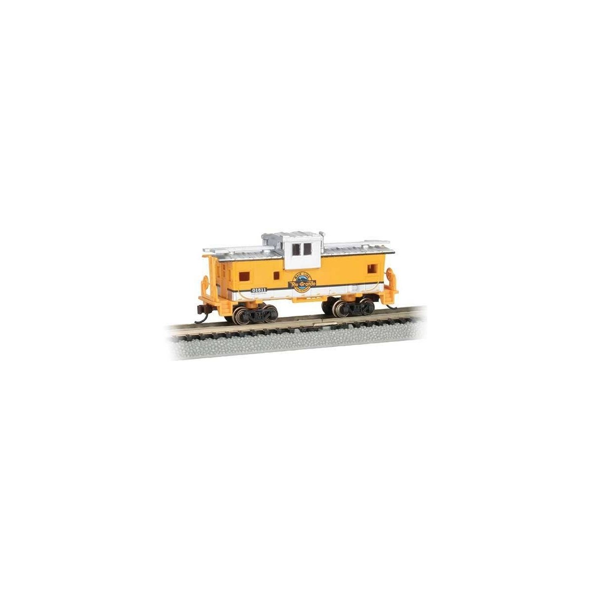 36′ Wide-Vision Caboose - Ready to Run - Silver Series(R) -- Denver & Rio Grande Western 1511