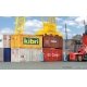 Intermodal Equipment -- 20′ Container Set (mixed colors/schemes) pkg(6)