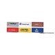 Intermodal Equipment -- 20′ Container Set (mixed colors/schemes) pkg(6)