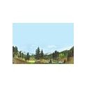 Background Scene 24 x 36′ 60 x 90cm - Instant Horizons(TM) -- Tall Timber, HO, Walthers SceneMaster 702