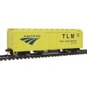 40′ Plug-Door Track Cleaning Boxcar - Ready to Run -- Amtrak, HO, WalthersTrainline 1480
