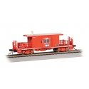 Transfer Caboose - Ready to Run -- Missouri Pacific 13061 (red, white, blue Screamling Eagle Logo)