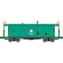 International Car Bay Window Caboose Phase 2 - Ready to Run -- Pittsburgh & Lake Erie 518 (deepwater green), N, Bluford Shops 42