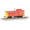 Slanted Offset-Cupola Caboose - Ready to Run -- Ann Arbor 2834