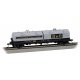55′ Coil Car with Angled Hoods and Load - Ready to Run -- Baltimore & Ohio 8300 (blue, gray, yellow)