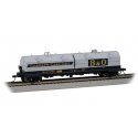 55′ Coil Car with Angled Hoods and Load - Ready to Run -- Baltimore & Ohio 8300 (blue, gray, yellow), HO, Bachmann Industries 