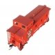 30′ GTW Style Wood Caboose with Offset Coupola - Ready To Run -- Canadian National 78940