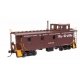 30′ GTW Style Wood Caboose with Offset Coupola - Ready To Run -- Denver & Rio Grande Western(TM) 01148