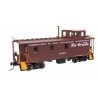 30′ GTW Style Wood Caboose with Offset Coupola - Ready To Run -- Denver & Rio Grande Western(TM) 01148