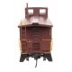 30′ GTW Style Wood Caboose with Offset Coupola - Ready To Run -- Denver & Rio Grande Western(TM) 01148