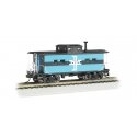 Northeast-Style Steel Cupola Caboose - Ready to Run - Silver Series(R) -- Boston & Maine C-120, HO, Bachmann Industries 16818