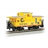 36′ Wide-Vision Caboose - Ready to Run - Silver Series(R) -- Chessie System