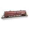55′ Steel Steel Coil Car with Round Hoods - Ready to Run -- BNSF Railway 534005 (Boxcar Red Wedge Logo, Yellow Conspicuity Mar
