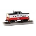 Northeast-Style Steel Cupola Caboose - Ready to Run - Silver Series(R) -- Western Maryland 1810 (Circus, white, red, black), HO,