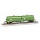 55′ Steel Steel Coil Car with Round Hoods - Ready to Run -- Burlington Northern 576234 (Cascade Green, white, late 1980s Logo)