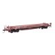 52′ NSC Type II Coil Car - Ready to Run -- Transportacion Ferroviaria Mexicana 68245