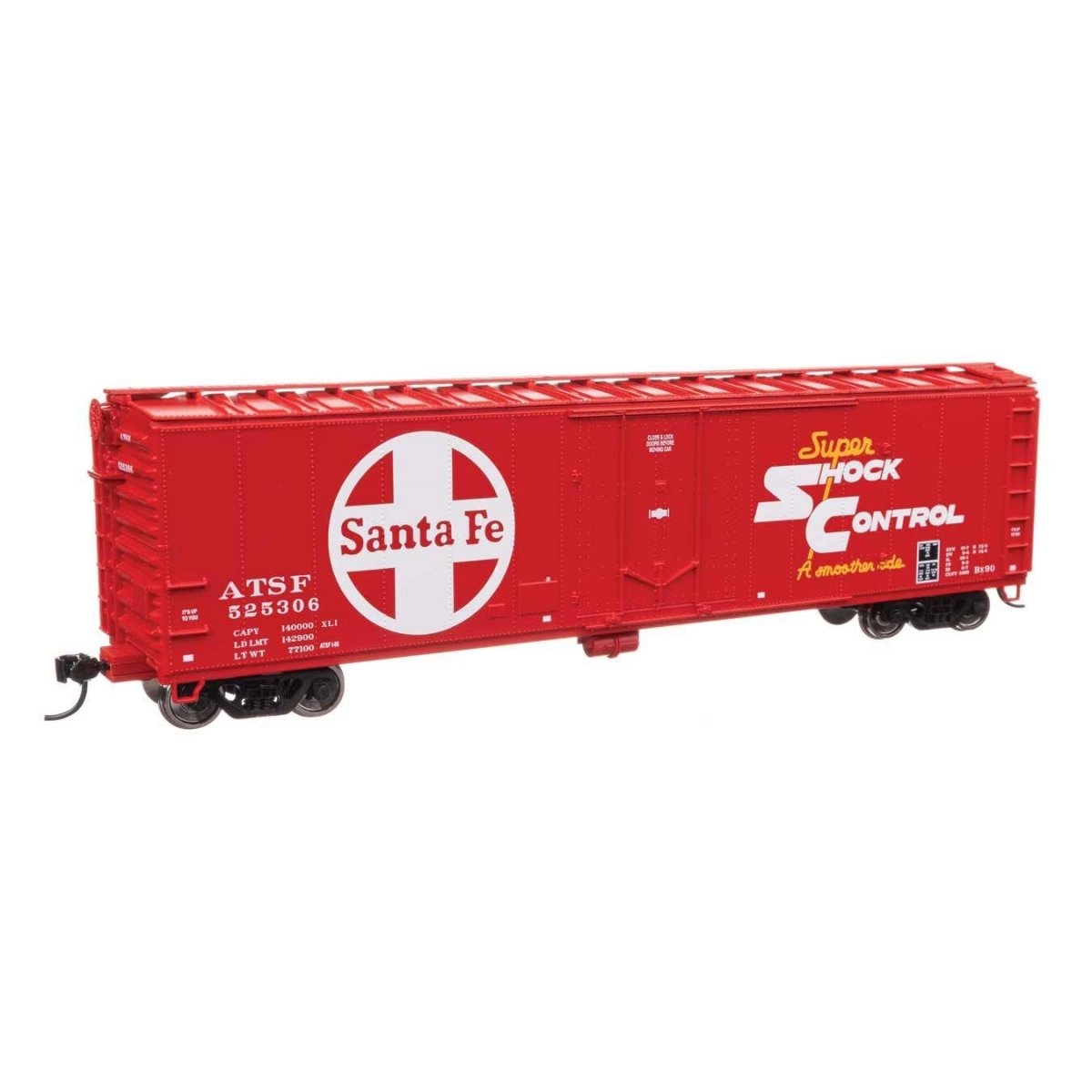 50′ PC&F Insulated Boxcar - Ready to Run -- Santa Fe 525306