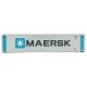 45′ CIMC Container - Assembled -- Maersk (silver, blue, black)