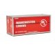 20′ Smooth-Side Container - Ready to Run -- Manchester Liners (red, white)