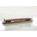 52′ Flatcar - Ready to Run - Silver Series(R) -- Great Northern 65226 (Boxcar Red), HO, Bachmann Industries 17305