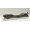 52′ Depressed-Center Flat Car -- Empty Car Only, Undecorated