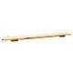 89′ Channel Side Flatcar - Ready to Run -- Trailer-Train JTTX 930188 (yellow, black General Service)