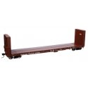 50′ CC&F Bulkhead Flatcar - Ready to Run -- Canadian Natonal 603210 (brown), HO, WalthersProto 104350