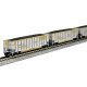 BethGon Coalporter 8-Pack - Ready to Run -- CSX (gray, yellow, yellow lettering)