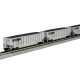 BethGon Coalporter 8-Pack - Ready to Run -- Norfolk Southern (silver, black, 2000s logo)