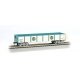 Gondola - Ready to Run -- Ringling Bros. and Barnum & Bailey(TM) 120 (white, blue), HO, Bachmann Industries 16603