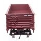 40′ 50-Ton Drop Bottom Gondola - Ready to Run -- Atlantic Coast Line 90004