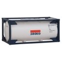 20′ Tank Container - Kit -- SEACO, HO, Walthers SceneMaster 8101
