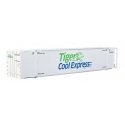 53′ Reefer Container - Ready to Run -- Tiger Cool Express, HO, Walthers SceneMaster 8708