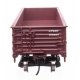 40′ 50-Ton Drop Bottom Gondola - Ready to Run -- Santa Fe 175585