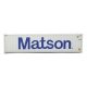 40′ Hi-Cube Corrugated-Side Container - Assembled -- Matson (gray, blue), HO, Walthers SceneMaster 8263