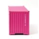 40′ Hi-Cube Corrugated-Side Container - Assembled -- Ocean Network Express - ONE (magenta, white), HO, Walthers SceneMaster 82