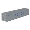 40′ Corrugated Container - Assembled -- China Ocean Shipping Co., HO, Walthers SceneMaster 8155