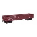 40′ 50-Ton Drop Bottom Gondola - Ready to Run -- Santa Fe 175777, HO, WalthersMainline 56106