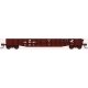 52′6′ 15-Panel Mill Gondola - Heavily Dented Sides - Ready to Run -- Conrail 522570 (Boxcar Red, white, U1 Wheel Dot)