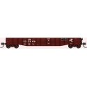 52′6′ 15-Panel Mill Gondola - Heavily Dented Sides - Ready to Run -- Conrail 522570 (Boxcar Red, white, U1 Wheel Dot)