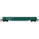 52′6′ 15-Panel Mill Gondola - Medium Dented Sides - Ready to Run -- Pittsburgh & Lake Erie 2016 (Jade Green, white)