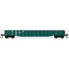 52′6′ 15-Panel Mill Gondola - Medium Dented Sides - Ready to Run -- Pittsburgh & Lake Erie 2016 (Jade Green, white)