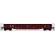 52′6′ 15-Panel Mill Gondola - Medium Dented Sides - Ready to Run -- St. Louis-San Francisco 61770 (Boxcar Red, white, black 