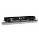 ACF 50′6′ Drop-End Gondola - Ready to Run - Silver Series(R) -- Baltimore & Ohio (black, Large B&O)