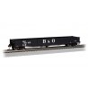 ACF 50′6′ Drop-End Gondola - Ready to Run - Silver Series(R) -- Baltimore & Ohio (black, Large B&O)