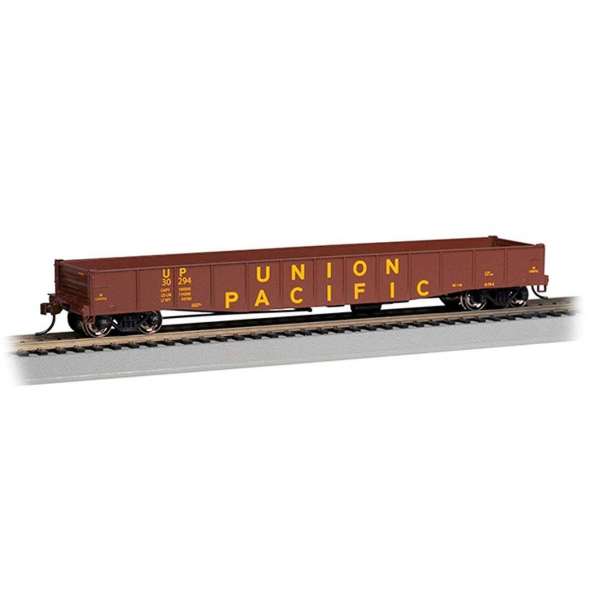 ACF 50′6′ Drop-End Gondola - Ready to Run - Silver Series(R) -- Union Pacific (Boxcar Red, yellow)