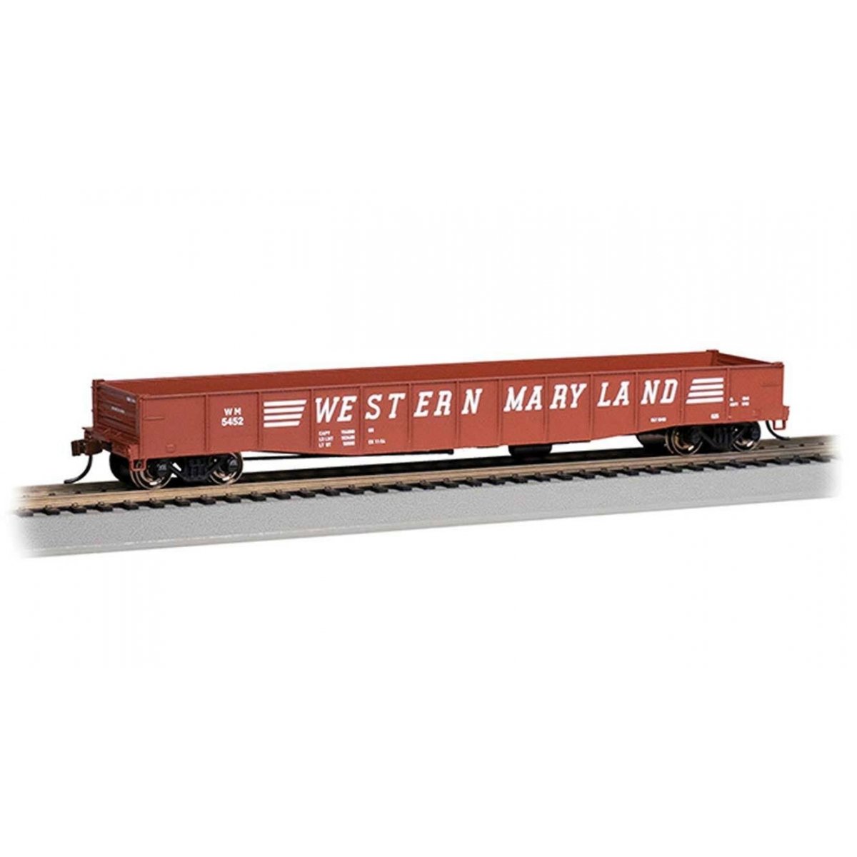 ACF 50′6′ Drop-End Gondola - Ready to Run - Silver Series(R) -- Western Maryland (Boxcar Red)
