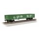 40′ Gondola - Ready to Run - Silver Series(R) -- Lehigh Valley 33327 (green, white, black)